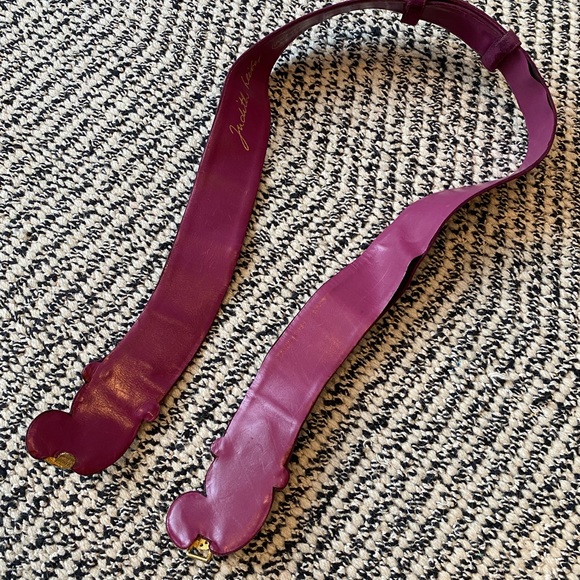 Rare Judith Leiber Suede Vintage Belt - Picture 4 of 10
